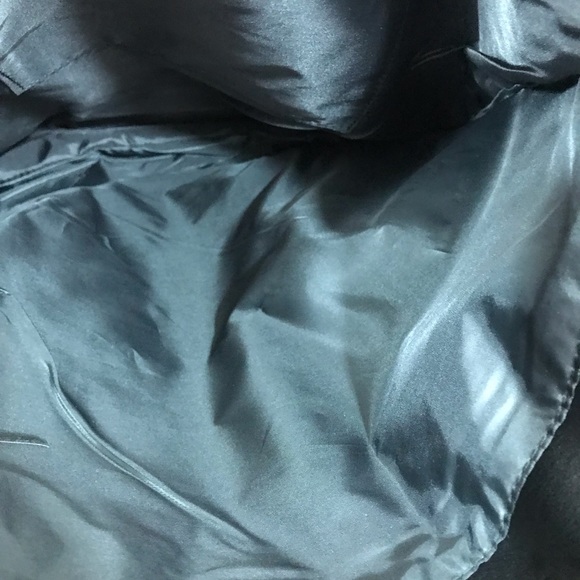 Victoria Secret black faux leather fringe tote - Picture 5 of 5